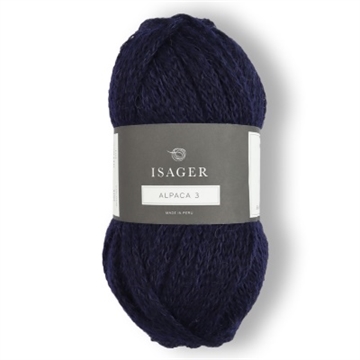 Isager Alpaca 3-100 navy